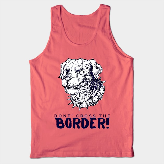 Angry Dog Tank Top by Afe